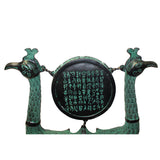 Chinese Oriental Green Bronze-ware Home Decor Display cs5538S