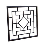 Quality Handmade Chicken Feather Wood Square Wall Panel cs5608S