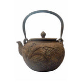 vintage iron teapot