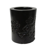 Handmade Chinese Hua Li Rosewood Carving Brush Pen Brush Holder cs5620S