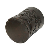 Handmade Chinese Hua Li Rosewood Carving Brush Pen Brush Holder cs5620S