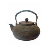 vintage iron teapot