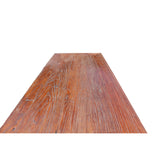 Raw Wood Plank Rectangular Contemporary Wood Base Desk Table cs5721S