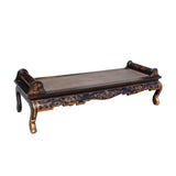 fujian daybed - rattan bed - golden dragon