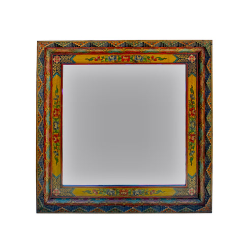 mirror - wall mirror - wood framed mirror