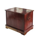 Chinese Vintage Fujian Golden Carving Low Table Cabinet cs5858S