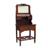 Chinese Oriental Vintage Wash Basin Make Up Vanity Table Chest cs5867S