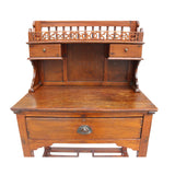 Chinese Oriental Vintage Wash Basin Make Up Vanity Table Chest cs5867S