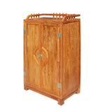Oriental Asian Huali Rosewood Carving Credenza Storage Cabinet cs5897S