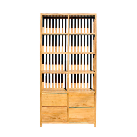 bookcase - display cabinet - wood cabinet