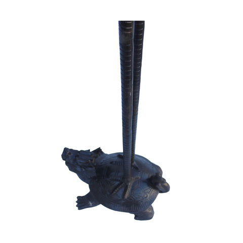 Chinese Oriental Bronze-ware Crane Turtle Dragon Home Decor Display cs5994S Chinese Oriental Bronze-ware Crane Turtle Dragon Home Decor Display cs5994S
