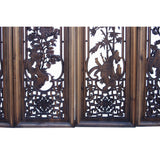 Chinese Set Vintage Distressed 4 Seasons Flower Wooden Wall Plaque Panels cs6042S