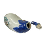 Chinese Porcelain Eggplant Shape Bottle Display Snuff Bottle cs605-4s