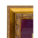 Oriental Chinese Embroidery Flower Framed Wall Decor cs6058S