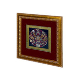 Oriental Chinese Embroidery Flower Framed Wall Decor cs6058S