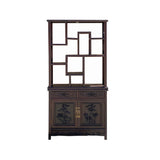 display cabinet - curio display - room divider