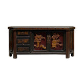 credenza - console cabinet -  brown cabinet