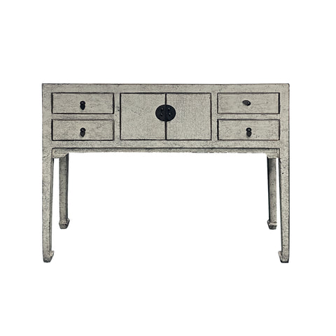 foyer table - white table - console table