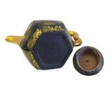 Chinese zisha teapot - gold painter