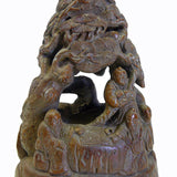 Chinese bamboo statue