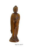 Chinese Boxwood Standing Scholar Kwan Yin Statue cs695-4S