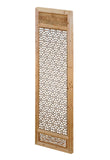 Chinese natural wood carved panel