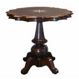round shape rosewood table 