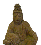 Wood Kwan Yin - Bodhisattva -  goddess of mercy - goddess of compassion