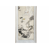 Chinese Calligraphy Writing Scholar Theme Scroll Painting Wall Art ws2128S