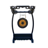 Chinese Black Lacquer Rack Gong Instrument Display cs7278S