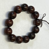 Chinese Zitan Rosewood Beads Hand Rosary Praying Bracelet ws2414S
