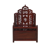 Chinese Rosewood Furniture Offering Shrine Miniature Display Art ws2674S