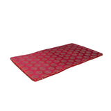 Chinese Oriental Red Silk Fabric Rectangular Long Seat Cushion Pad ws2522S
