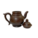Chinese Handmade Yixing Zisha Clay Teapot With Artistic Accent ws2300S