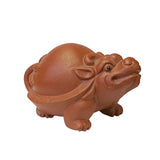 Oriental Dragon Turtle Small Ceramic Animal Figure Display Art ws2345S