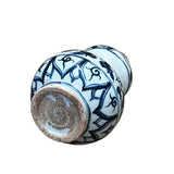 Chinese Blue White Porcelain Oriental Scenery Gourd Shape Vase ws2983S