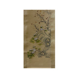 Chinese Color Ink Birds Small Flower on Tree Scroll Painting Wall Art ws2013S