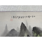 Chinese Color Ink Water Mountain Scenery Scroll Painting Wall Art ws2265S
