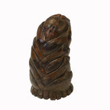 Chinese Bamboo Carved Root Artistic Figure Display ws2370S