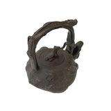 Chinese Handmade Yixing Zisha Clay Teapot With Artistic Horse Accent ws2843S