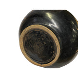 Chinese Ware Brown Black Glaze Dragon Theme Ceramic Jar Vase  ws1928S