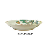Chinese Distressed Off White Porcelain People Scenery Painting Plate ws1926S