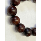 Chinese Zitan Rosewood Beads Hand Rosary Praying Bracelet ws2414S
