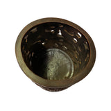 Chinese Bamboo Scroll Cloud Carving Brush Pen Holder / Brush Pot ws2078S