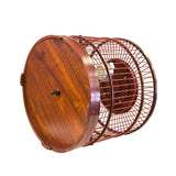 Quality Handmade Chinese Wood Round Shape Decorative Birdcage ws2150S
