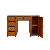 Chinese Vintage Brown Wood Editor Office Writing Desk Table ws1963S