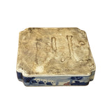 Chinese Blue White Scenery Porcelain Coaster Stand Soap Holder ws2285S