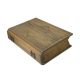 Handmade Solid Wood Book Shape Storage Box Book Jewelry ws2157S