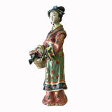 Chinese Oriental Porcelain Ancient Style Dressing Lady Figure ws2498S