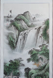 Chinese water color scroll painting